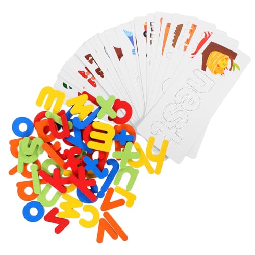 ifundom 1 Satz Wortbuchstabierspielzeug Puzzle kinderpuzzle knobeleien für kleinkindspielzeug lernspielzeug Kinderspielzeug Rechtschreibspielzeug Alphabet-Rätsel Holz ifundom 1 Satz Wortbuchstabierspielzeug Puzzle kinderpuzzle knobeleien für kleinkindspielzeug lernspielzeug Kinderspielzeug Rechtschreibspielzeug Alphabet-Rätsel Holz von ifundom