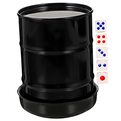 ifundom 1 Set Würfelbecher Mit Würfeln Glatter Würfelschüttelhalter Aus Kunststoff Für Partys Und Ktv-Spiele ifundom 1 Set Würfelbecher Mit Würfeln Glatter Würfelschüttelhalter Aus Kunststoff Für Partys Und Ktv-Spiele von ifundom