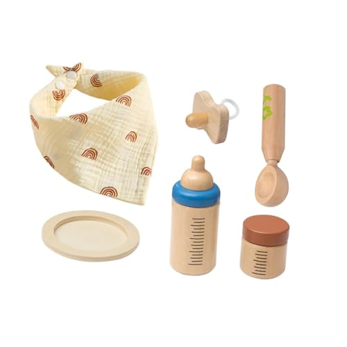 ifundom 1 Satz Zum Füttern Mit Der Flasche Fütterung Geschirrset Requisiten Zur Flaschenernährung Hausspielzeug Kleinkindspielzeug Für Mädchen Holz ifundom 1 Satz Zum Füttern Mit Der Flasche Fütterung Geschirrset Requisiten Zur Flaschenernährung Hausspielzeug Kleinkindspielzeug Für Mädchen Holz von ifundom