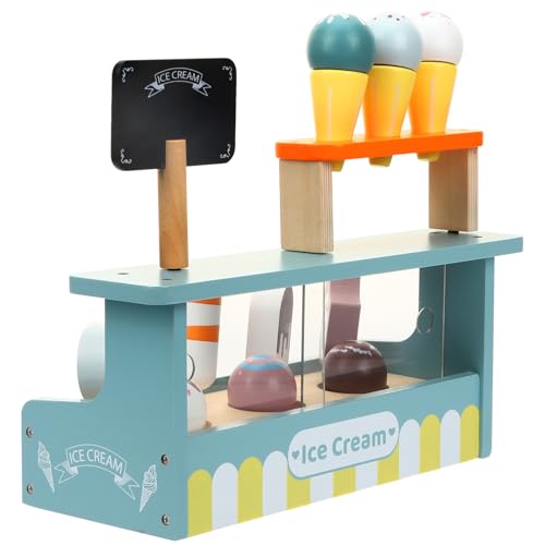 ifundom 1 Satz aus Holz kinderküche küChe Birthday Geburtstagsgeschenk Holzspielzeug für Kleinkinder -Spielset für Eisdiele ifundom 1 Satz aus Holz kinderküche küChe Birthday Geburtstagsgeschenk Holzspielzeug für Kleinkinder -Spielset für Eisdiele von ifundom