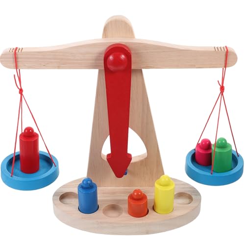 ifundom 1 Satz holzspielzeug lernspielzeug Pädagogisches für Frühpädagogisches Waagschale Holzmodell zum Zusammenbauen aus Holz hölzern ifundom 1 Satz holzspielzeug lernspielzeug Pädagogisches für Frühpädagogisches Waagschale Holzmodell zum Zusammenbauen aus Holz hölzern von ifundom