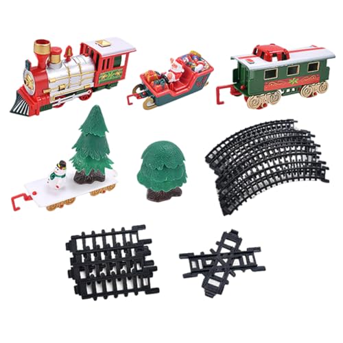 ifundom 1 Satz interaktives kinderpuzzle weihnachtspresent Elektrische Spielzeugbahn Desktop - trainieren zusammenbauen Zug Plastik ifundom 1 Satz interaktives kinderpuzzle weihnachtspresent Elektrische Spielzeugbahn Desktop - trainieren zusammenbauen Zug Plastik von ifundom