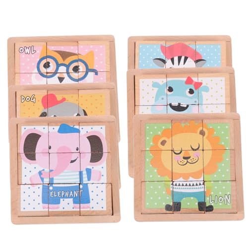 ifundom 1 Satz sechsseitige Malbausteine Puzzle rätselbuch Puzzle für rätsel für laubsägen für Holzpuzzles für Rätsel zum frühen Lernen ifundom 1 Satz sechsseitige Malbausteine Puzzle rätselbuch Puzzle für rätsel für laubsägen für Holzpuzzles für Rätsel zum frühen Lernen von ifundom