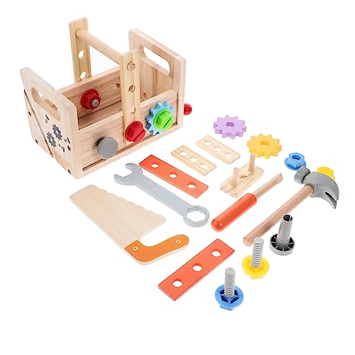ifundom 1 Satz werkzeugbank werkzeugset schraubendreher Set Pädagogisches werkzeugkasten Interessantes Lernspielzeug Kinderwerkzeugspielzeug hölzern ifundom 1 Satz werkzeugbank werkzeugset schraubendreher Set Pädagogisches werkzeugkasten Interessantes Lernspielzeug Kinderwerkzeugspielzeug hölzern von ifundom