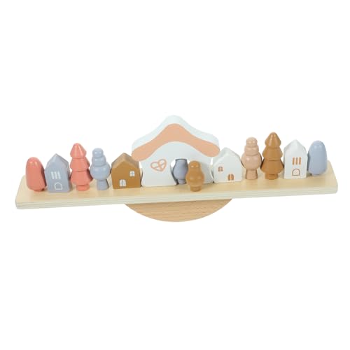 ifundom Lernblöcke Aus Holz Für Kinder – Stapelspielzeug Für Kleinkinder Mit Figuren Für Frühes Lernen von ifundom