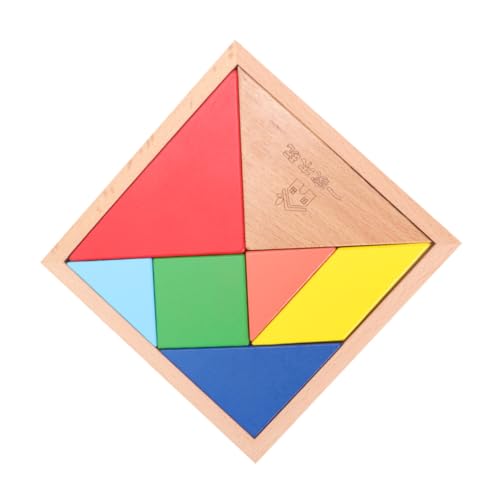 ifundom 1 Schachtel Holz-Tangram Puzzle rätselbuch Puzzle für knobeleien für kinderpuzzle holzspielsachen laubsäge laubsägen für Hölzern ifundom 1 Schachtel Holz-Tangram Puzzle rätselbuch Puzzle für knobeleien für kinderpuzzle holzspielsachen laubsäge laubsägen für Hölzern von ifundom