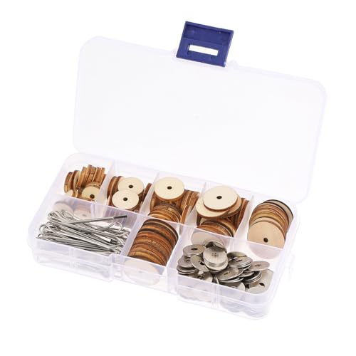 ifundom 1 Schachtel Holzspielzeug Gelenke für Puppen und Teddybären Flexible Drehgelenke mit Cotter Pins Sicherer DIY Bastelzubehör für Puppenreparatur ifundom 1 Schachtel Holzspielzeug Gelenke für Puppen und Teddybären Flexible Drehgelenke mit Cotter Pins Sicherer DIY Bastelzubehör für Puppenreparatur von ifundom