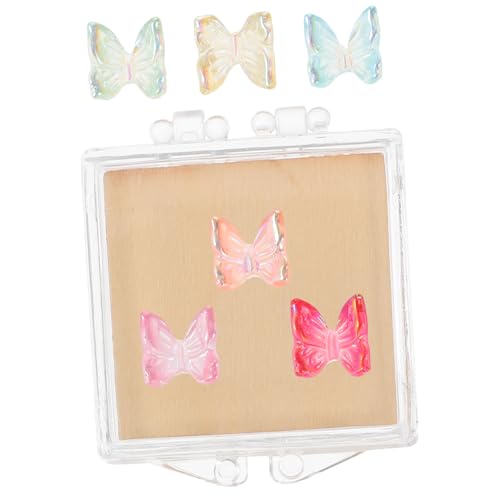 ifundom Miniatur Schmetterlinge Deko Box Mikroskopische Schmetterlingsspecimen Für Puppenhaus Und Wohnaccessoires Für Romantische Miniaturlandschaften von ifundom