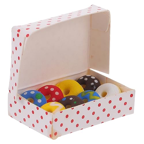 ifundom Realistische Mini Donut Decor Mini Schmuck Dessert Modell Für Szene Prop von ifundom