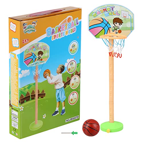 ifundom 1 Set Kinder-basketballspiel-Spielzeug Mit Sportständer Basketball-Spielzeug Für Kinder Basketballpumpe Inklusive von ifundom