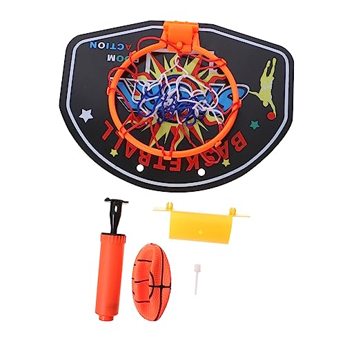 ifundom 1 Set Basketballständer Tür/Basketballkorb Outdoor Spiel Basketball Mit Inflator Basketballkorb Und Standbällen Basketballspiel Outdoor Basketball Pp von ifundom