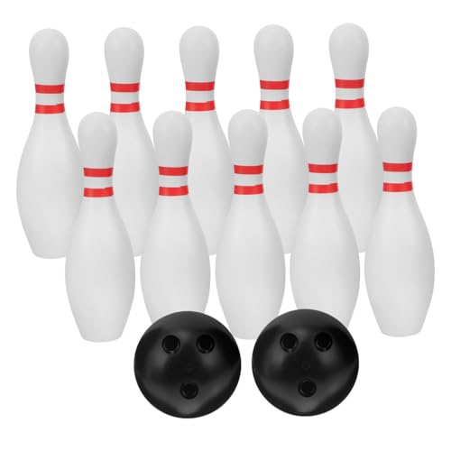 ifundom Interaktives Bowlingspiel-Spielzeug Für Jungen Und Mädchen 30 cm Bowling-Set Aus Kunststoff Kleinkind-Bowling-Set 10 Für Jungen Und Mädchen ifundom Interaktives Bowlingspiel-Spielzeug Für Jungen Und Mädchen 30 cm Bowling-Set Aus Kunststoff Kleinkind-Bowling-Set 10 Für Jungen Und Mädchen von ifundom