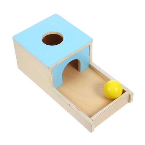 ifundom 1 Set Box Früherziehung Pitching Roboter Flugzeug Staubsaugerkorb Zappeln Squishy Spielzeuge Posting Badespielzeug Aktivitätsobjekt Poolspielzeug Ball Auto Babyspielzeug Holz von ifundom