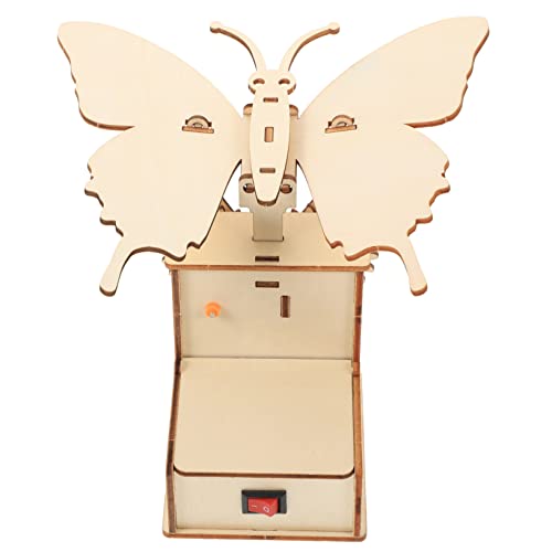 ifundom 1 Set Mechanische Schmetterling Spielzeug Jungen Und Spielzeug 3rd Grade Pädagogisches Werkzeug Schmetterlinge Montage Kit von ifundom