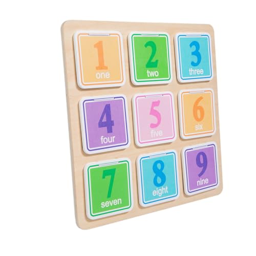 ifundom 1 Set Digitales Puzzle Kinderpuzzle Kinderspielzeug Kleinkindpuzzle Für Babys Für Kleinkinder Kinderpuzzle Holzpuzzle Puzzlebrett Holz Nagel Stift Puzzle Holzpuzzle von ifundom
