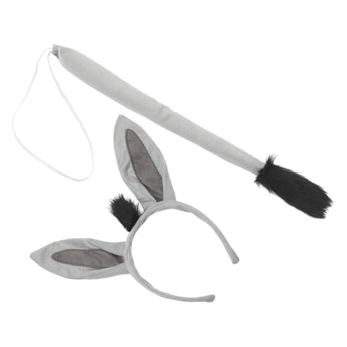ifundom Ihr Eigenes Eselkostüm Stirnband Und -Set Für Partys Und Festivals Für Erwachsene von ifundom