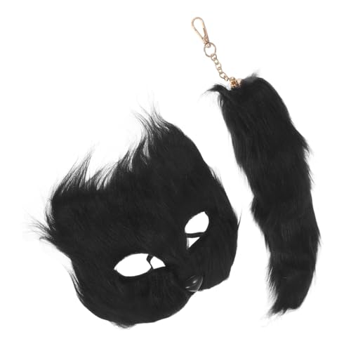 ifundom 1satz Fuchsmaske Mit Flauschigem Fuchsschwanz Tiermaskerade Für Halloween Cosplay Und Kostümpartys Bequemes Und Weiches Material Für Erwachsene Und Dekoratives Kostümzubehör ifundom 1satz Fuchsmaske Mit Flauschigem Fuchsschwanz Tiermaskerade Für Halloween Cosplay Und Kostümpartys Bequemes Und Weiches Material Für Erwachsene Und Dekoratives Kostümzubehör von ifundom