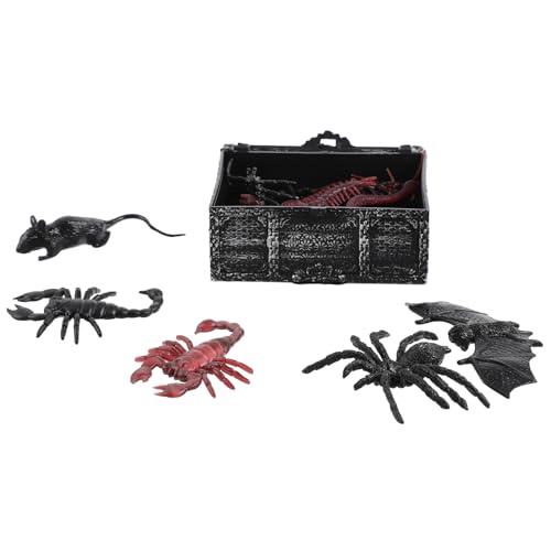 ifundom Spinnenspielzeug Gruseliges Halloween-Party-Layout Figuren Trickspielzeug 22-teiliges Gruseliges Tierspielzeug-Set ifundom Spinnenspielzeug Gruseliges Halloween-Party-Layout Figuren Trickspielzeug 22-teiliges Gruseliges Tierspielzeug-Set von ifundom
