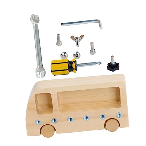 ifundom 1 Set Holzspielzeug Busy Bus Pädagogisches Für Zur Von Feinmotorik Und Lernfähigkeiten Montessori Für Frühes Lernen ifundom 1 Set Holzspielzeug Busy Bus Pädagogisches Für Zur Von Feinmotorik Und Lernfähigkeiten Montessori Für Frühes Lernen von ifundom
