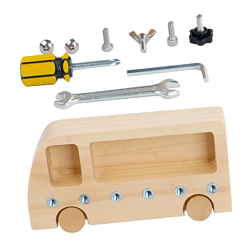 ifundom 1 Set Holzspielzeug Schraubenspielzeug Für Frühkindliches Lernspielzeug Zur Von Hand Augen Koordination Und Motorischen Fähigkeiten Mit 6 Schrauben Schraubendreher Und ifundom 1 Set Holzspielzeug Schraubenspielzeug Für Frühkindliches Lernspielzeug Zur Von Hand Augen Koordination Und Motorischen Fähigkeiten Mit 6 Schrauben Schraubendreher Und von ifundom