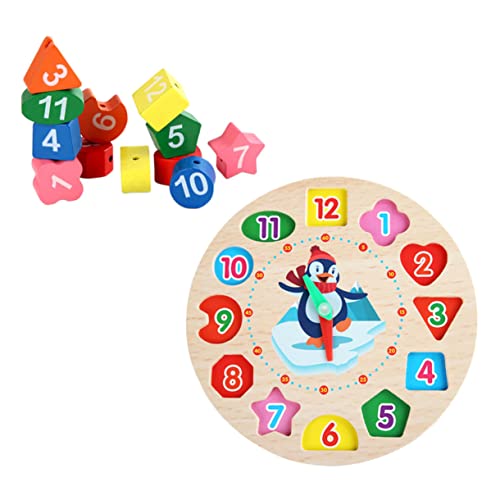 ifundom 1 Set Holzuhr Für Für Babys Puzzles Kinderspielzeug Kreatives Uhrenspielzeug Digitaluhr Lernspielzeug Für Blockspielzeug Holzform Matching Bunt ifundom 1 Set Holzuhr Für Für Babys Puzzles Kinderspielzeug Kreatives Uhrenspielzeug Digitaluhr Lernspielzeug Für Blockspielzeug Holzform Matching Bunt von ifundom