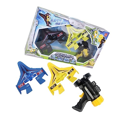 ifundom 1 Set Katapult Seifenblasenflugzeug Airpl Kinderspielzeug Outdoor Flugzeuge Flugspielzeug Kinderspielzeug Schaumgleiter Handwurf Segelflugzeug Handwurfflugzeug Schaumflugzeug Eva von ifundom