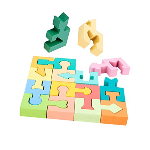 ifundom 1 Set Kinder Frühe Pädagogische Stereo-Form-erkennung Passende Blöcke ifundom 1 Set Kinder Frühe Pädagogische Stereo-Form-erkennung Passende Blöcke von ifundom