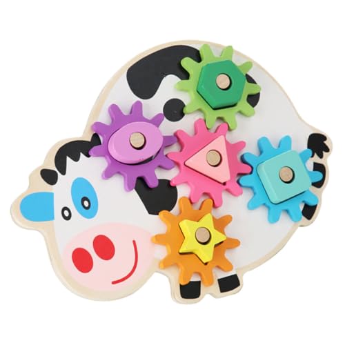 ifundom 1 Set Kinder Gang Drehen Spielzeug Holz Pädagogische Spielzeug Kuhform Spielzeug ifundom 1 Set Kinder Gang Drehen Spielzeug Holz Pädagogische Spielzeug Kuhform Spielzeug von ifundom