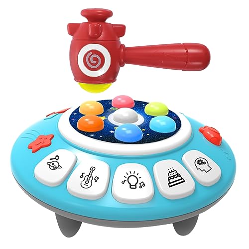 ifundom 1 Set Klopfspiel Sport Maulwurfspiel Hämmern Hämmern Hämmern Block Punch Kognitiven Klopfen Hämmern Kunststoff von ifundom