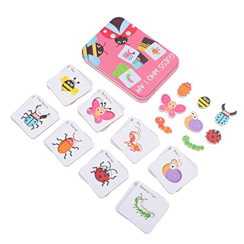 ifundom Lernspielzeug Für Kinder 1 Set Kognitives Matching Puzzle Kognitive Karte Gemüseholz Kleinkind Lernspielzeug Für Kleinkinder von ifundom