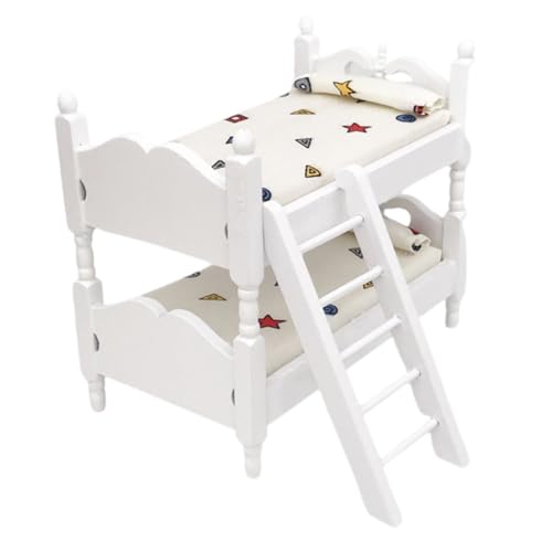 ifundom 1 Set Mini Doppelstockbett Modell Puppenhaus öbel Holzspielzeug Mit Geometrischen Farben Für Puppenhaus Dekoration ifundom 1 Set Mini Doppelstockbett Modell Puppenhaus öbel Holzspielzeug Mit Geometrischen Farben Für Puppenhaus Dekoration von ifundom
