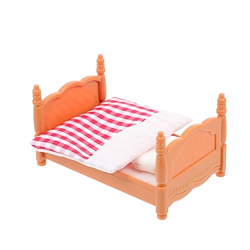 ifundom 1 Set Mini Mini Möbel Modell Mini Bett Modell Spielzeug Bett Modell Mini ifundom 1 Set Mini Mini Möbel Modell Mini Bett Modell Spielzeug Bett Modell Mini von ifundom