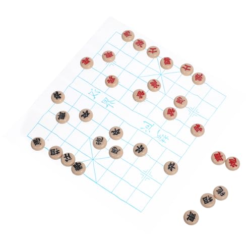 ifundom 1 Set Mini Puppenhaus Chinesisches Schachtisch Set Realistische Kleine Schachfiguren Spiele Chinesisches Xiangqi Spielset Für Puppenhaus Szenenzubehör ifundom 1 Set Mini Puppenhaus Chinesisches Schachtisch Set Realistische Kleine Schachfiguren Spiele Chinesisches Xiangqi Spielset Für Puppenhaus Szenenzubehör von ifundom