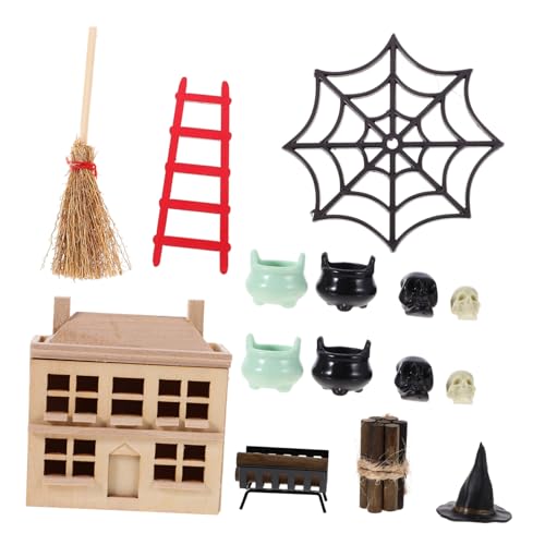 ifundom 1 Set Miniatur Puppenhausmöbel Ornamente Halloween Set Wohnaccessoires Dekorationen Modellbausätze Mini Schmuck Halloween Party Dekoration Szenen Layout Requisite ifundom 1 Set Miniatur Puppenhausmöbel Ornamente Halloween Set Wohnaccessoires Dekorationen Modellbausätze Mini Schmuck Halloween Party Dekoration Szenen Layout Requisite von ifundom