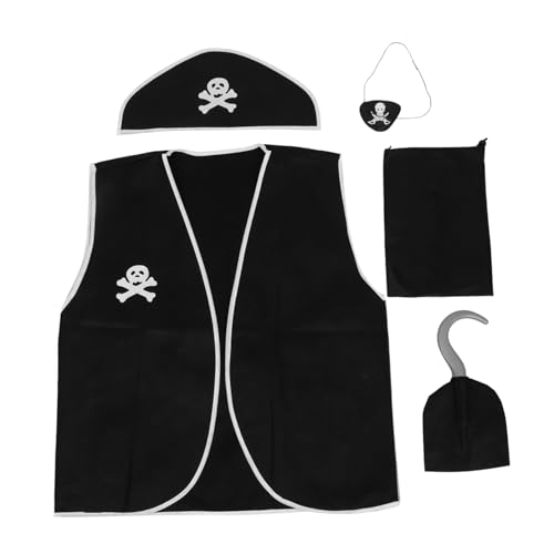ifundom 1satz Halloween Piratenkostüm Mit Weste Und Hakenhand Für Cosplay Und Karnevalspartys Für Erwachsene Teiliges ifundom 1satz Halloween Piratenkostüm Mit Weste Und Hakenhand Für Cosplay Und Karnevalspartys Für Erwachsene Teiliges von ifundom