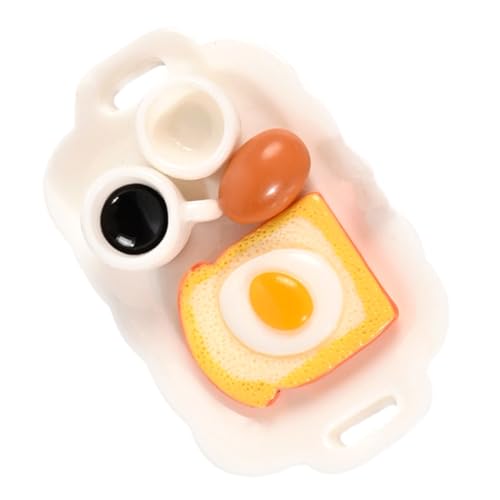 ifundom 1 Set Puppenhaus Lebensmittel Kaffee Ornament Mini Puppenhaus Zubehör Das Mini Lebensmittel Ornamente Für Kindermodelle Wohnaccessoires Kinderspielzeug Miniatur von ifundom