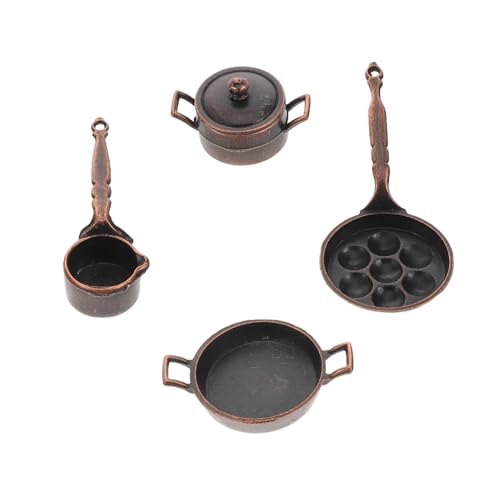 ifundom 1satz Miniatur Küchenset Für Puppenhäuser Metalltöpfen Und Pfannen Für Küchenszenen Dekoration Kinderfreundliche Materialien ifundom 1satz Miniatur Küchenset Für Puppenhäuser Metalltöpfen Und Pfannen Für Küchenszenen Dekoration Kinderfreundliche Materialien von ifundom