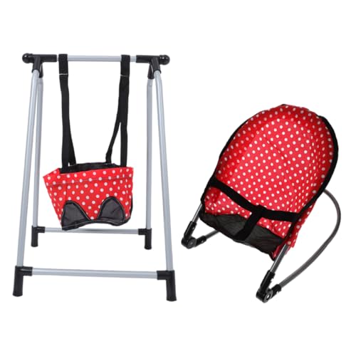 ifundom 1 Set Puppenspielset Für Mädchen Mit Schaukelstuhl Und Schaukel Puppenhaus Kinderwagen Spielspielzeug Kompatibel Mit Verschiedenen Puppen Und Möbeln ifundom 1 Set Puppenspielset Für Mädchen Mit Schaukelstuhl Und Schaukel Puppenhaus Kinderwagen Spielspielzeug Kompatibel Mit Verschiedenen Puppen Und Möbeln von ifundom