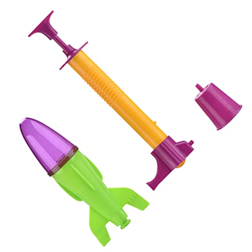 ifundom 1satz Launcher Für Junge Mädchen Handpumpe Raketen Spielzeug Für Eltern-Junge Mädchen Interaktion Für Outdoor Spiele Und Geburtstagsfeiern Farbe Zufällig von ifundom