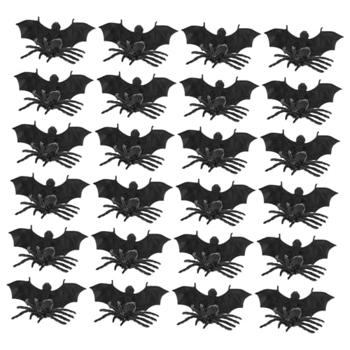 ifundom 1 Set Simulation Spinne Fledermaus Ornamente Für Puppe Emulation Spinne Scary Halloween Bat Simulierte Bat Streich Prop Schwarz Kunststoff ifundom 1 Set Simulation Spinne Fledermaus Ornamente Für Puppe Emulation Spinne Scary Halloween Bat Simulierte Bat Streich Prop Schwarz Kunststoff von ifundom