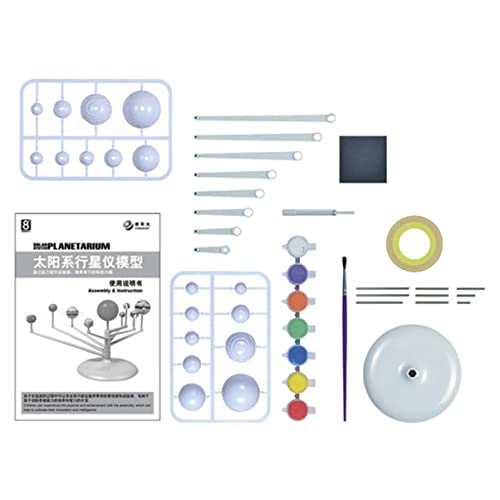 ifundom Sicheres Material 1 Set Solar System Modell Kit Jungen Und Mädchen Spielzeug Desktop Ornament ifundom Sicheres Material 1 Set Solar System Modell Kit Jungen Und Mädchen Spielzeug Desktop Ornament von ifundom
