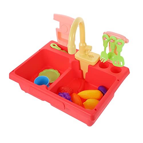 ifundom 1 Set Spülmaschine Spielküche Spüle Wasserbad Seifenblasenmaschine Wasserspielküche Vogelpuppe Wassertrog Spielhaus Rot Abs ifundom 1 Set Spülmaschine Spielküche Spüle Wasserbad Seifenblasenmaschine Wasserspielküche Vogelpuppe Wassertrog Spielhaus Rot Abs von ifundom