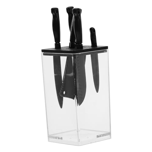 ifundom 1 Set Transparentes Messerset Kunst Und Bastelsets Küchenutensilien Mini Hausschneider Mini Cutter Mini Küchenrequisite Mini Puppenhauszubehör Mini Küchenutensilien Holz von ifundom