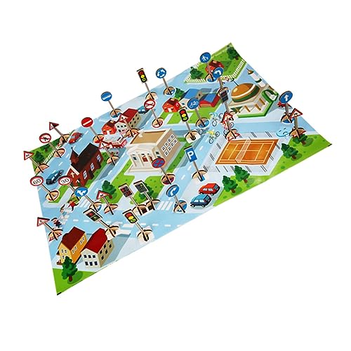 ifundom Pädagogisches Kinderspielzeug Aus Holz Verkehrszeichen-Set Karten Straßenschilder Spielzeug Für Frühes Lernen Sicherheitsbewusstsein ifundom Pädagogisches Kinderspielzeug Aus Holz Verkehrszeichen-Set Karten Straßenschilder Spielzeug Für Frühes Lernen Sicherheitsbewusstsein von ifundom