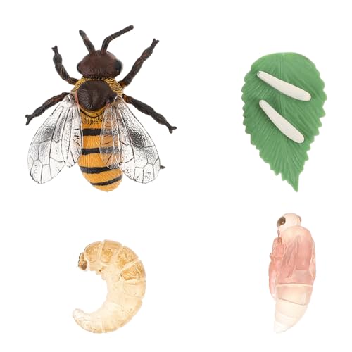 ifundom Realistische Bee Figuren Set Jungen Und Mädchen Spielzeug Bee Kognitive Modelle Zyklus Spielzeug von ifundom