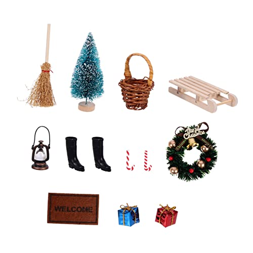 ifundom 1 Set Weihnachten Mini Dekorationen Miniaturen Weihnachten Figuren Home Decor Für Mini Weihnachten Baum Mini Licht Dekorationen Für ifundom 1 Set Weihnachten Mini Dekorationen Miniaturen Weihnachten Figuren Home Decor Für Mini Weihnachten Baum Mini Licht Dekorationen Für von ifundom