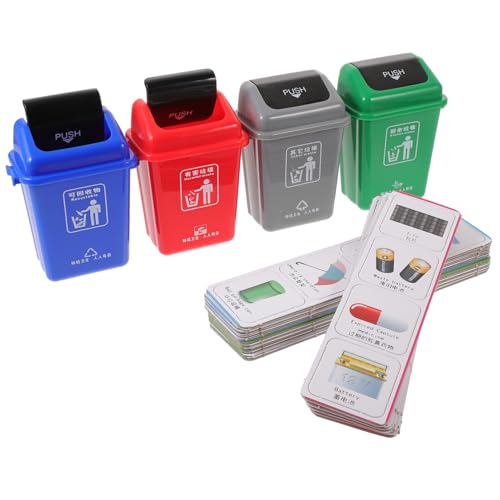 ifundom 1 Set ülltrennungsspielzeug Für Umweltfreundliches Lernspielzeug Zur Frühen Von Recyclingfähigkeiten Interaktives Spiel Für Kleinkinder Und Vorschulkinder von ifundom
