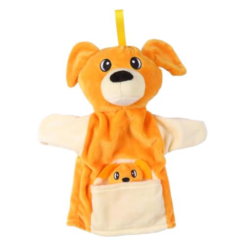 ifundom 1 Stück Beruhigendes Fingerbett- Beschwichtigendes Fingerabdeckungsspielzeug Plüschpuppe Beruhigendes Beruhigendes Für Kleinkinder Yellow von ifundom
