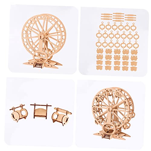 ifundom 1 Stück DIY-Riesenradmodell für mechanisch holzspielzeug holztacker D Holzpuzzle Holzmodell Ferris Wheel Educational Toys Riesenrad- Riesenradmodell aus Holz Bambus ifundom 1 Stück DIY-Riesenradmodell für mechanisch holzspielzeug holztacker D Holzpuzzle Holzmodell Ferris Wheel Educational Toys Riesenrad- Riesenradmodell aus Holz Bambus von ifundom