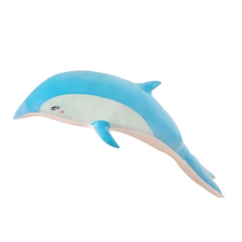ifundom 1 Stück Delphin-Puppe Heimpuppenverzierung Stofftier Aus Baumwolle Cartoon-plüsch-Delphin Plüschpuppe Puppenschmuck Stoff: Stretch-kristallsamtstoff von ifundom
